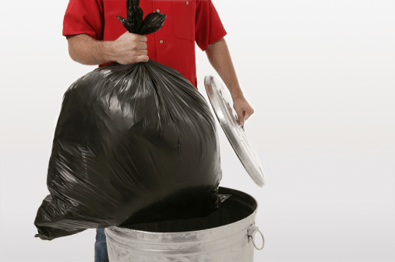 taking out trash in homeowners association
