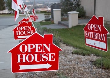 open house signs